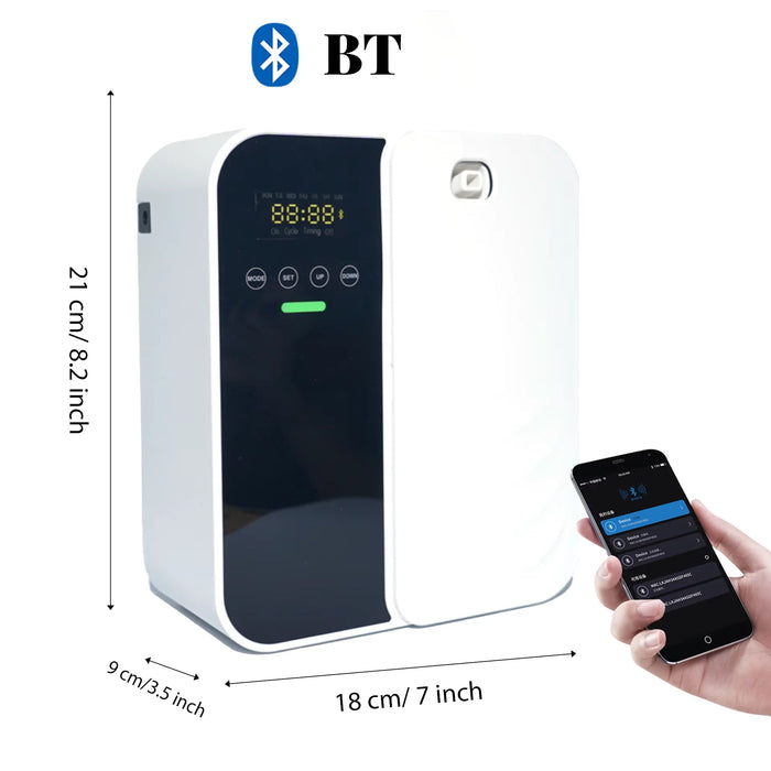 Aroma Diffuser 1000m³ Electric Scent Machine Smell Perfume Essential Oils Air Freshener 500ML Capacity Waterless Diffuser