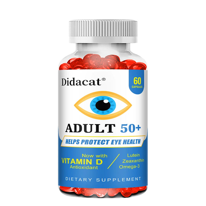 Lutein and Zeaxanthin Eye Vitamin Supplement, Containing Vitamins C, E, and Zinc To Support Vision, for Adults & Seniors