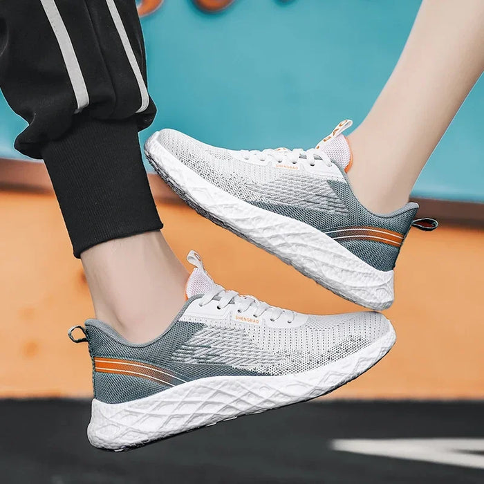 Sport Women Shoes For Men Mesh Breathable Lightweight Men Casual Sneakers New Comfort Running Shoes Non-Slip Outdoor Male