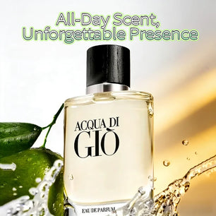 Men‘s Perfume 100/125ML - Fresh Aquatic Citrus, Aromatic Woody Cologne, Long Lasting Clean Scent for Daily Wear, Office & Summer