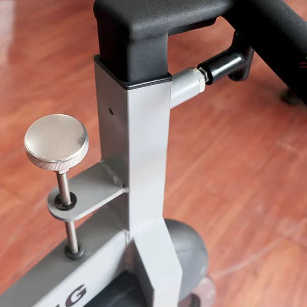 Indoor Fitness Equipment Steel Stationary Spin Bike With Magnetic Brake System For Gym Use