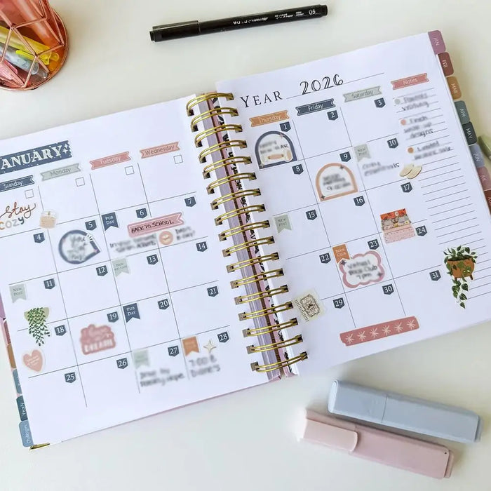 Reading Log Journal Planner For Book Lovers Study Notes Tracker Reading Challenge Goal Setting Personal Diary