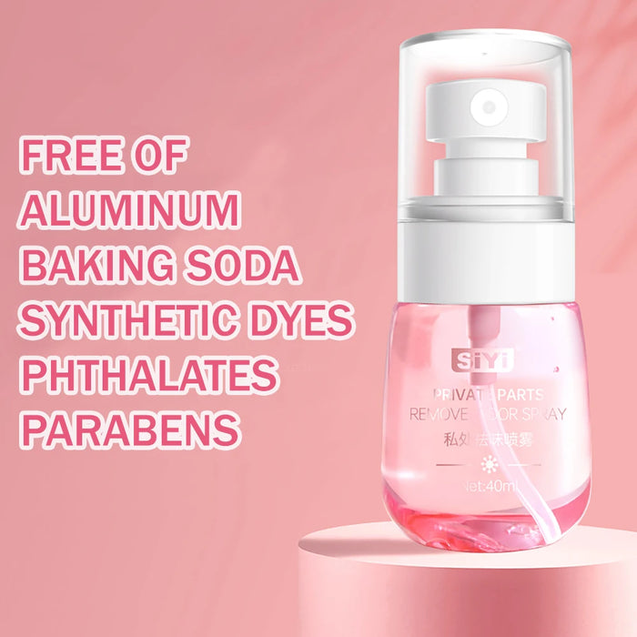 Feminine Deodorant Spray for Women, Gentle Intimate Odor Neutralizer with Plant Extracts, Portable Fresh Scent Mist