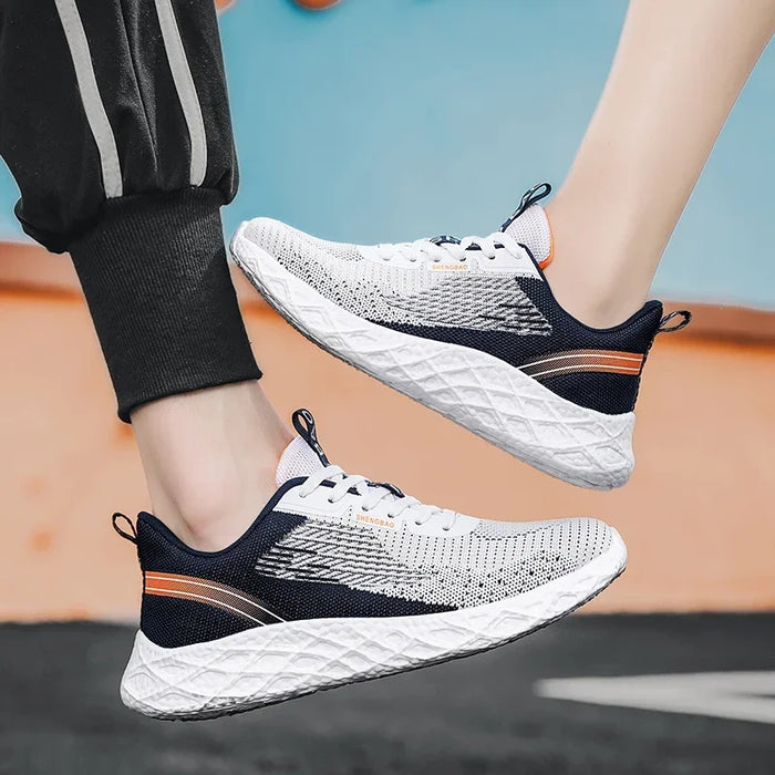 Sport Women Shoes For Men Mesh Breathable Lightweight Men Casual Sneakers New Comfort Running Shoes Non-Slip Outdoor Male