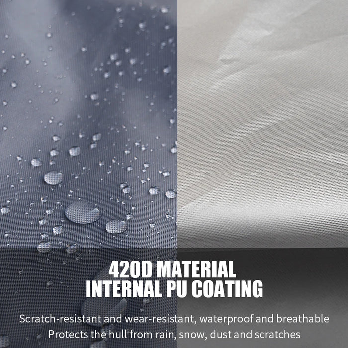 KOETSU KAYAK PROTECTIVE COVER KAYAK WATERPROOF AND DUSTPROOF SUNSHADE CANOE SURFBOARD BOAT JACKET