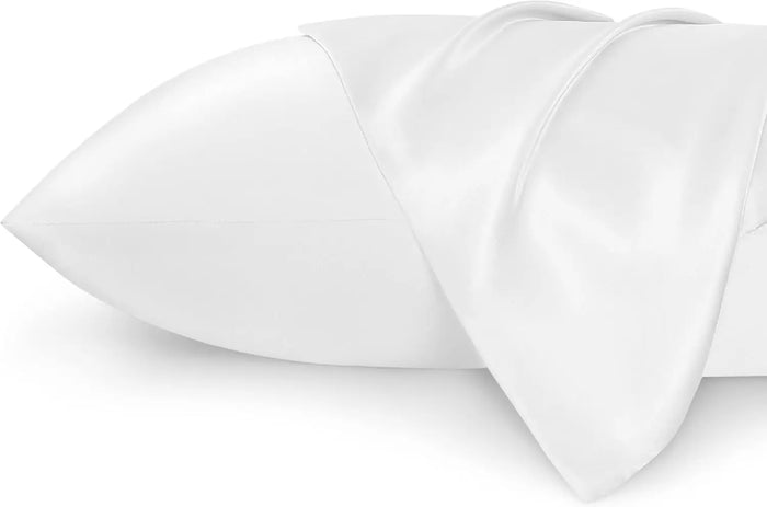 Bedsured King Size Satin Pillowcase Set of 2 - Silky Pillow Cases for Hair and Skin with Envelope Closure Gifts for Women Men