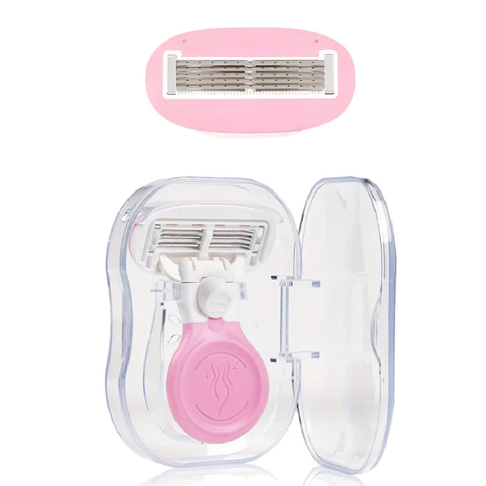 Women'S Portable Shaver, 5-Layer Personal Care razor, Moisturizing Razor