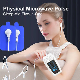 EMS Sleep Aid Device Insomnia Anxiety Depression Relief Sleep Assistance Microcurrent Massage Migraine Hypnosis Relax 10 Modes