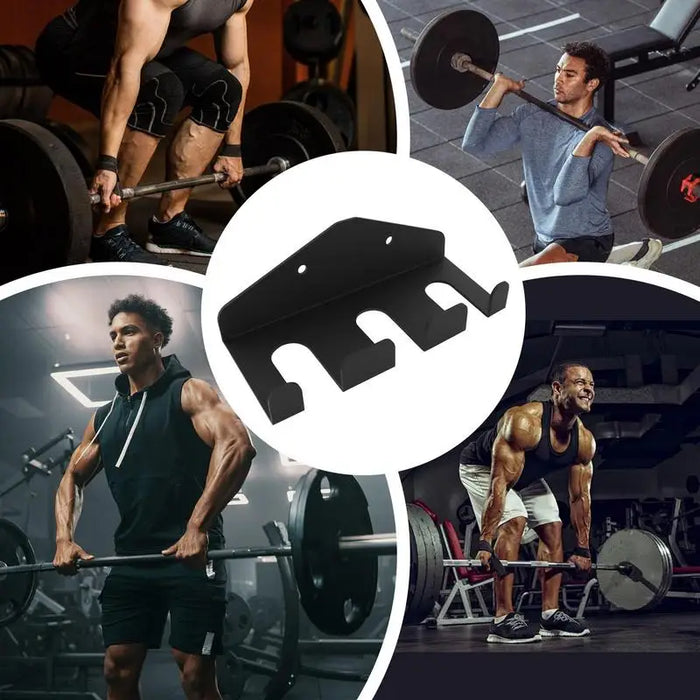 Barbell Hanger Vertical Wall Mount Weight Rack Home Gym Equipment Wall-Mounted Weight Stand For Gym Training Room Garage