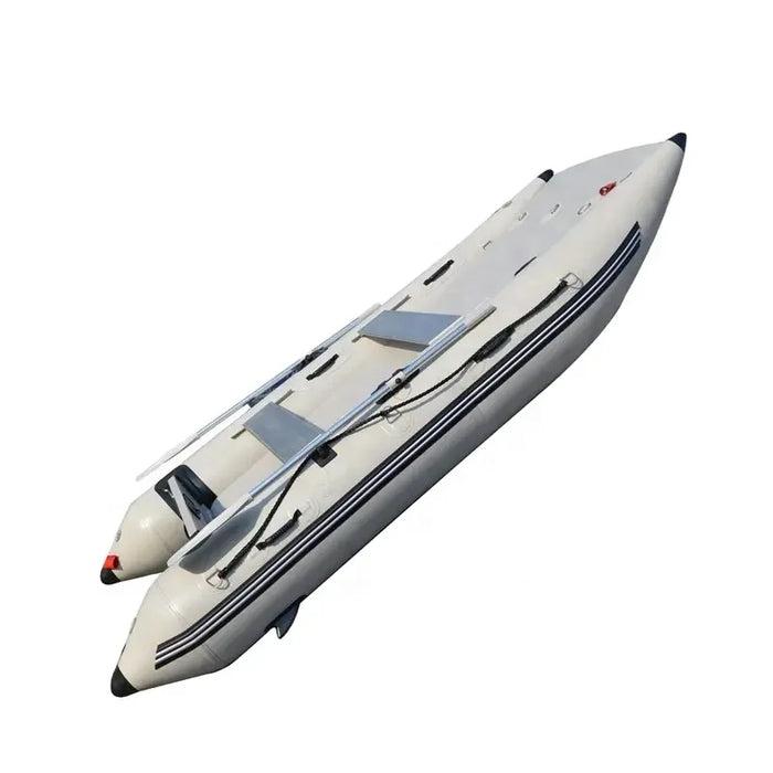 Remote Control Catamaran Boat With Inflatable Drop-stitch Air Hull Sailing Boat Catamaran For Fishing Leisure
