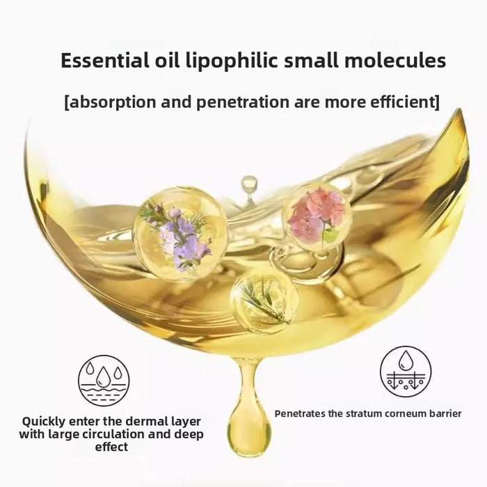 Herbal Sleep Roll-On -Aromatherapy Slumber Balm Agarwood Oil & Acupressure Formula for Natural Insomnia Relief Rollerball