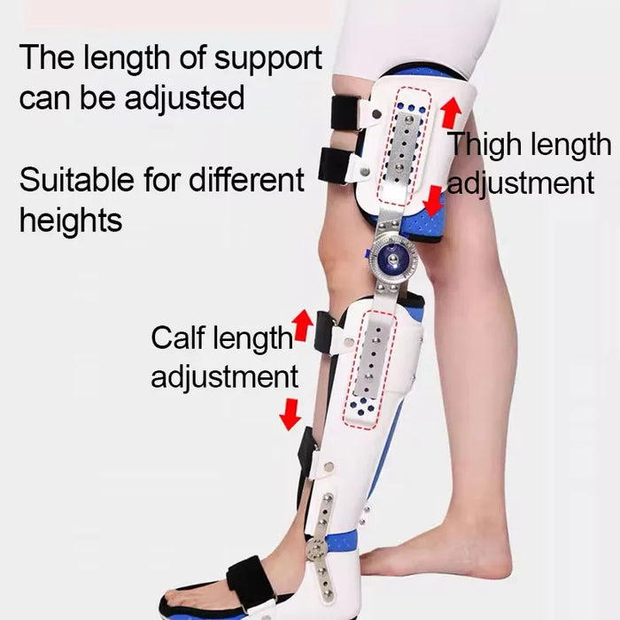 Orthopedic Knee Joint Support Joint Pain Relief Adjustable Knee Pads Leg Ankle Brace Protector Bone Orthosis Ligament
