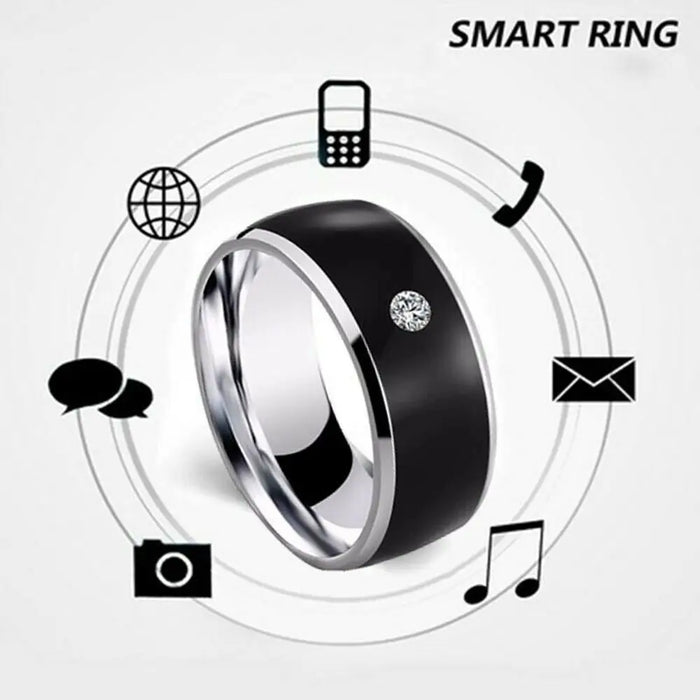 Fashion Multifunctional Technology Intelligent Wearable Connect NFC Finger Ring Smart