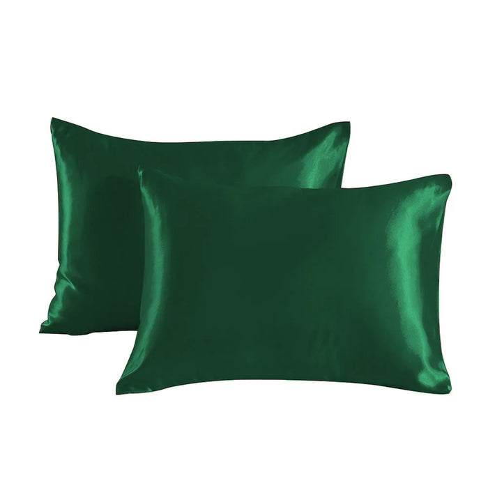 Bedsured King Size Satin Pillowcase Set of 2 - Silky Pillow Cases for Hair and Skin with Envelope Closure Gifts for Women Men