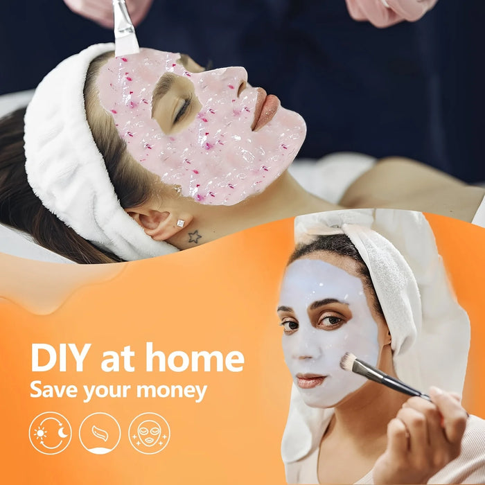 Collagen Jelly Facial Mask powder, Gel Hydrogel Mask, Mask Skin Care Moisturizing and Hydrating 11 Oz (Collagen)