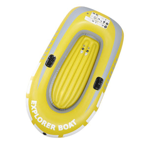 Inflatable Canoe Inflatable Kayak Inflatable Boat PVC Inflatable Kayak Canoe 2 Person Rowing Air Boat Fishing Drifting Diving