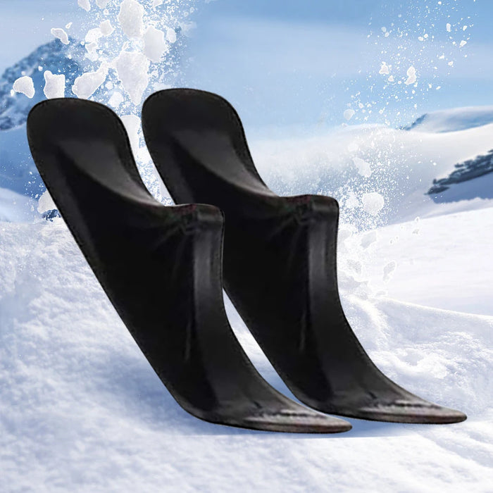 Scooter Sled Ski Sleigh Sled Ski Board Snow Sledge Board Set Ski Scooter Children's Ice Skating Sled