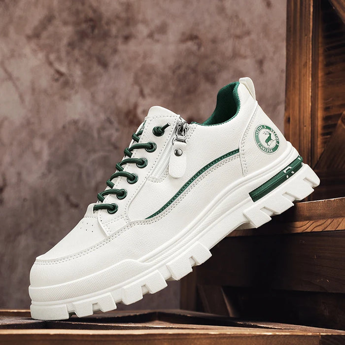 2025 Autumn New Style Versatile Sports Platform Shoes, Korean Version Fashionable Casual Men's Shoes