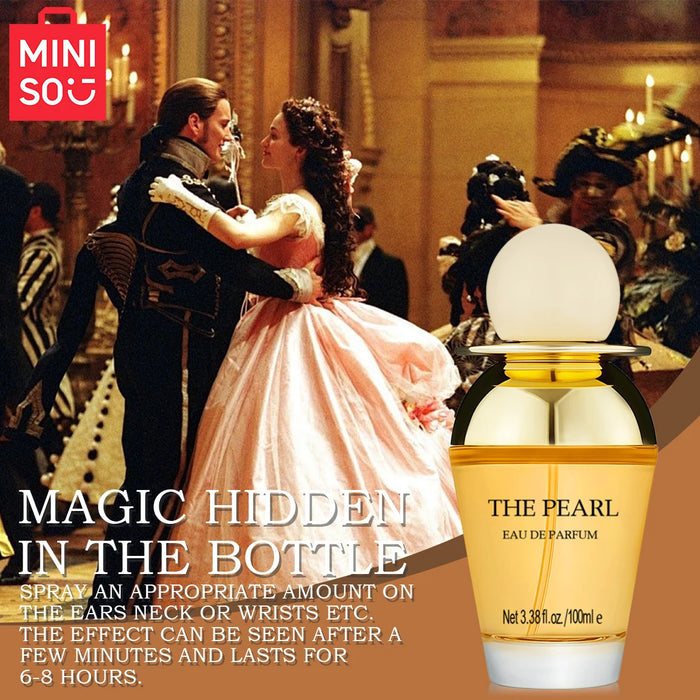MINISO THE PEARL Women Perfume Original Luxury Floral Eau De Parfum Designer Fragrance For Woman Body Spray 100ml