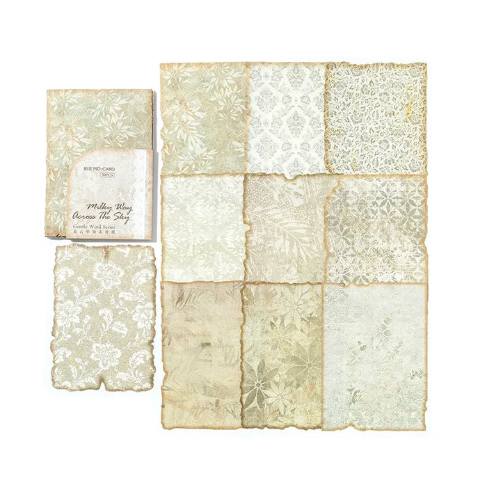 30 Sheets Vintage Journal Scrapbooking Supplies Material Labels paper for Journal notebook Planner hand made Craft Supplies