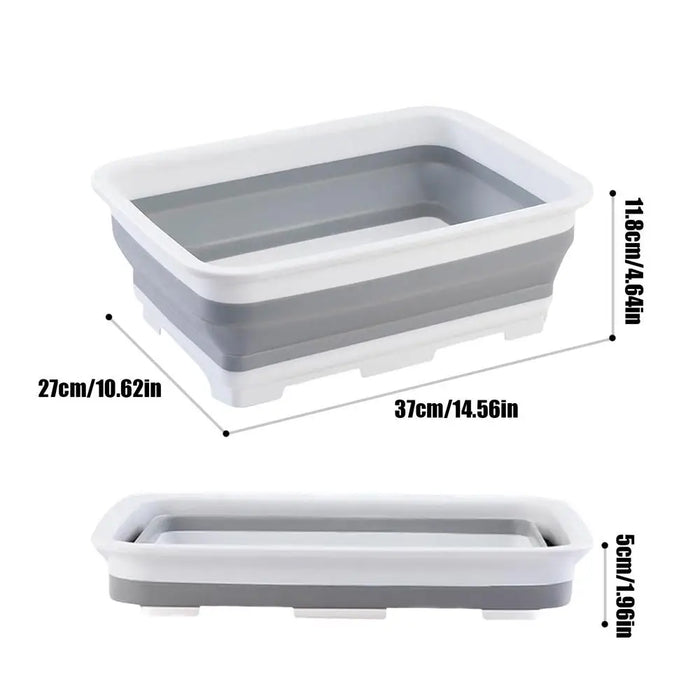 Collapsibles Foot Bath Basin for Soaking Feet,Foot Soak Tub,Plastic Foot Bucket Foldable Laundry Basket Pool Accessories