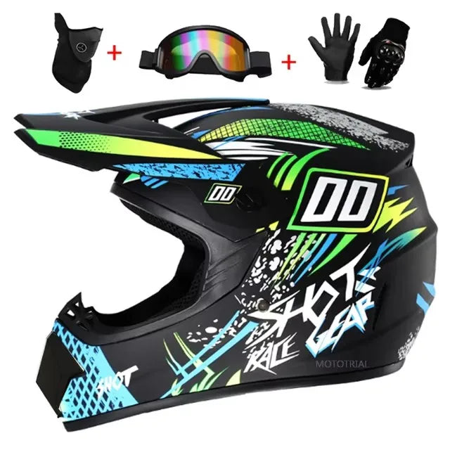 DOT Adult Female Men Helmets Motocross Kask Cross Downhill Soporte Casco Off Road Helmet Racing Classic Motorcycle Original