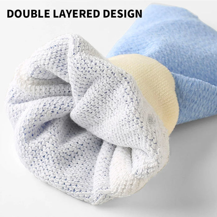 8PCS/4PCS/1PC - High end double-layer bath gloves and towels - Personal care bath tools