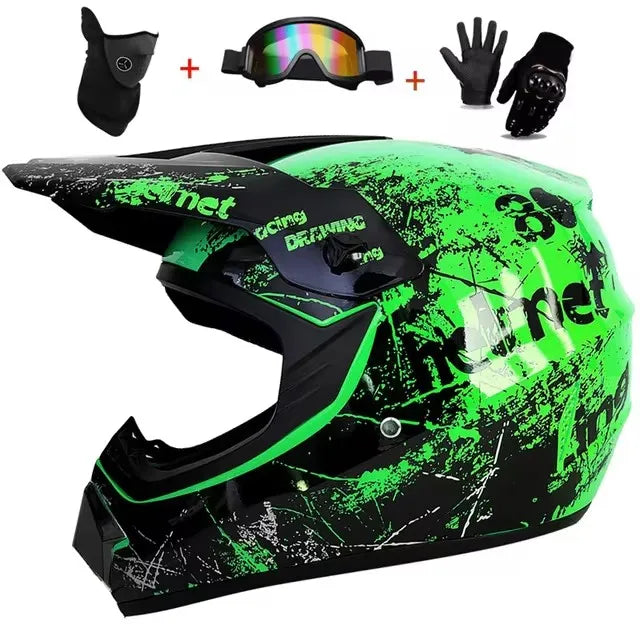 DOT Adult Female Men Helmets Motocross Kask Cross Downhill Soporte Casco Off Road Helmet Racing Classic Motorcycle Original