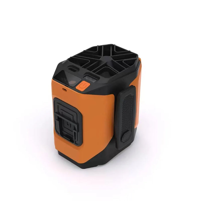 2026 New Wearable Waist Fan With 5-Speed Adjustment, 10000mAh Battery 40H Runtime Ideal for Outdoor Work Field Operations Travel