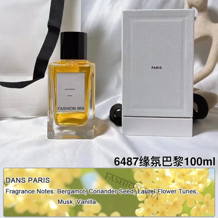 100ml Quality Brand Cologne Perfume Men Long Lasting Woody Citrus Floral Women Fragrance Body Spray Dating Perfume Gifts