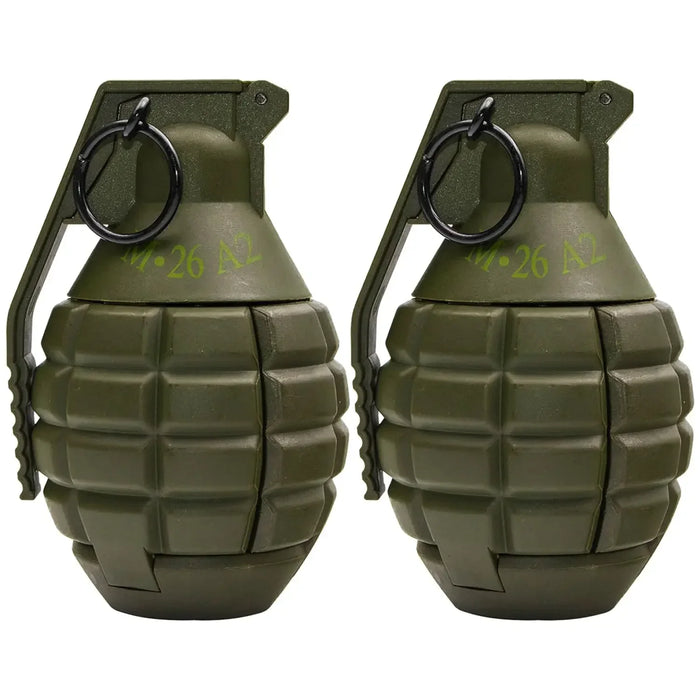 Hand Grenade Toy for Battle Game Tactical Water Bomb Toy Grenades for Outdoor Sport Role Play Prop Game Powerful Spring Impact