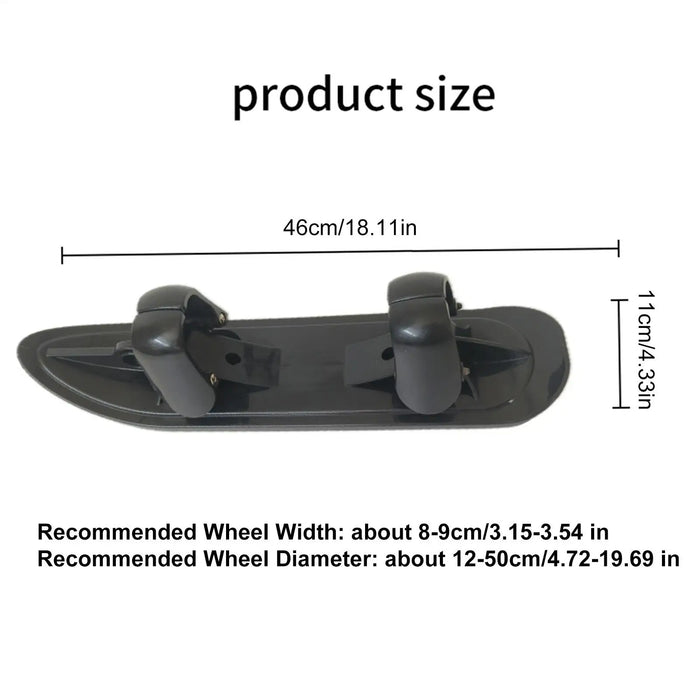 Scooter Ski Sled Kids Winter Balance Scooter Ski Board Sled Glider Snowboards for Cycling Bicycle Jogging Sports Outdoor Paths