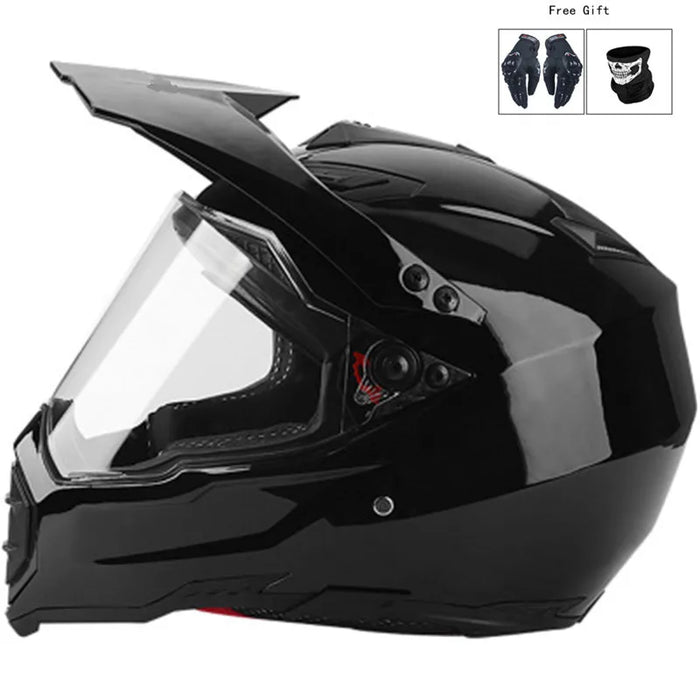 Motocross Helmet Off Road Professional Atv Cross Mtb Dh Racing Motorcycle Dirt Bike Capacete De Moto Casco White CE DOT