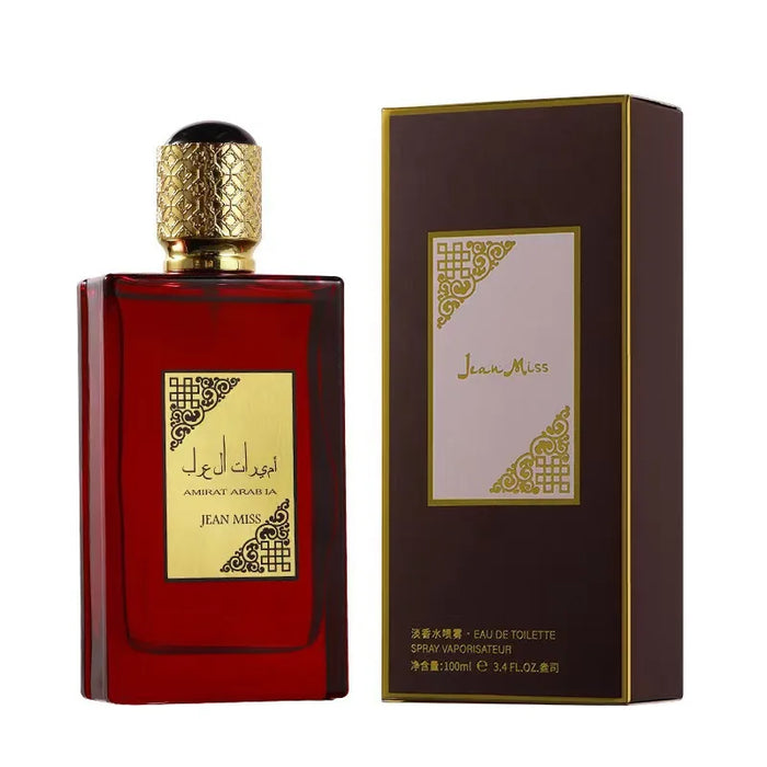 100ml perfumes arabes originales Women perfume floral and fruity fragrance long-lasting fragrance elegant temperament