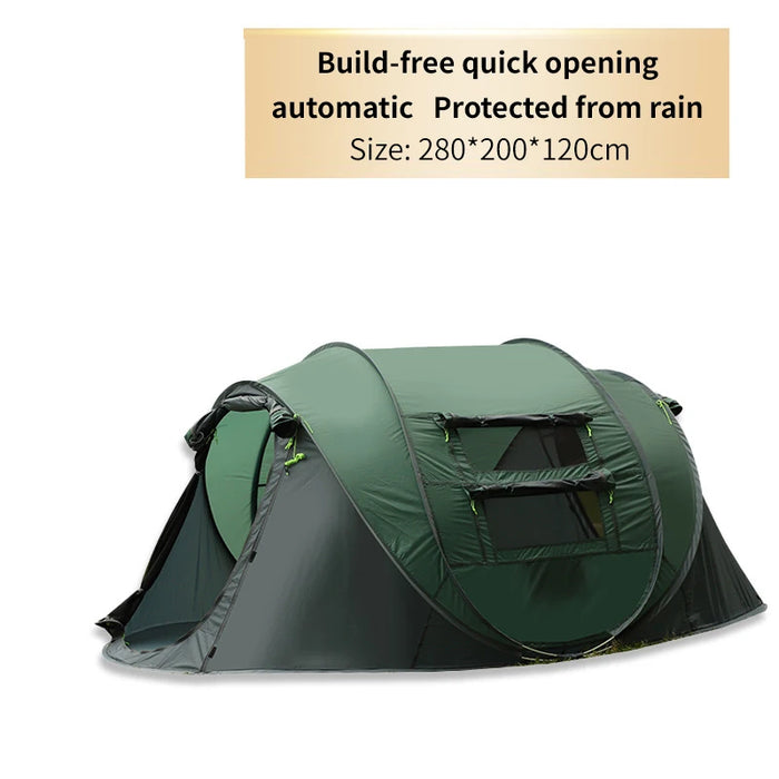 Outdoor Camping For 2-3 People Pop Up Beach Tent Family Garden Camp Automatic Pop Up Camping Tents