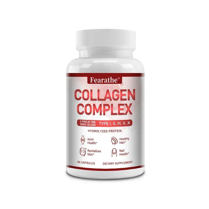 Multiple Collagen - Supports Skin, Hair, Nails and Joints Health, Support Cell Health, Anti-aging, Antioxidant, Women & Men