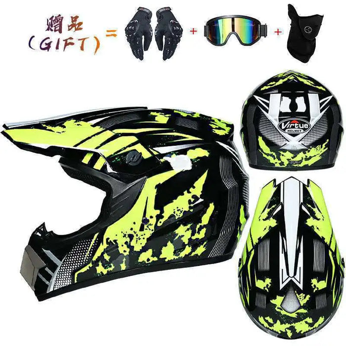 Safety Motocross Helmet man Casco Motocross Bicycle Downhill Capacete ATV Cross Helmet Child Motorcycle Helmet Dot Abs Unisex