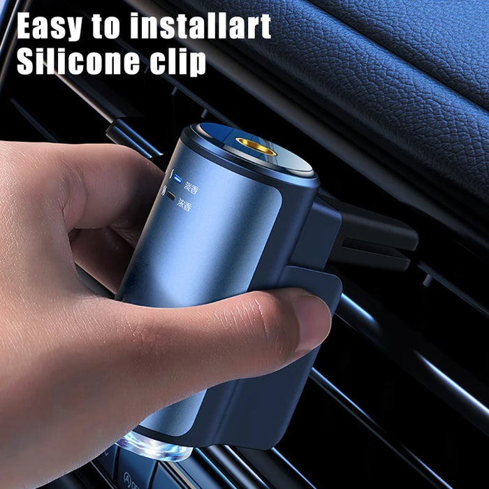 Electric Essential Oil Aroma Car Air Vent Diffuser Car Air Perfume Aromatherapy Auto Air Freshener Perfume Fragrance
