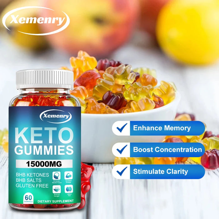 Keto Gummies - Burn Fat, Weight Management, Speed Up Metabolism, Digestive Health, Appetite Control