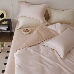 four-piece set light luxury 100s autumn and winter pure cotton bedding dormitory model choose 1.2M bed model three-piece set