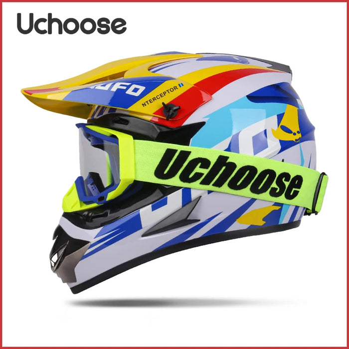 DOT Adult Female Men Helmets Motocross Kask Cross Downhill Soporte Casco Off Road Helmet Racing Classic Motorcycle Enduro