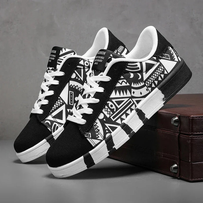 Hot Sale Fashion Red Printed Skateboarding Shoes Men Women Comfy Skater Sneakers Big Size 46 Sports Shoes Zapatos De Skateboard
