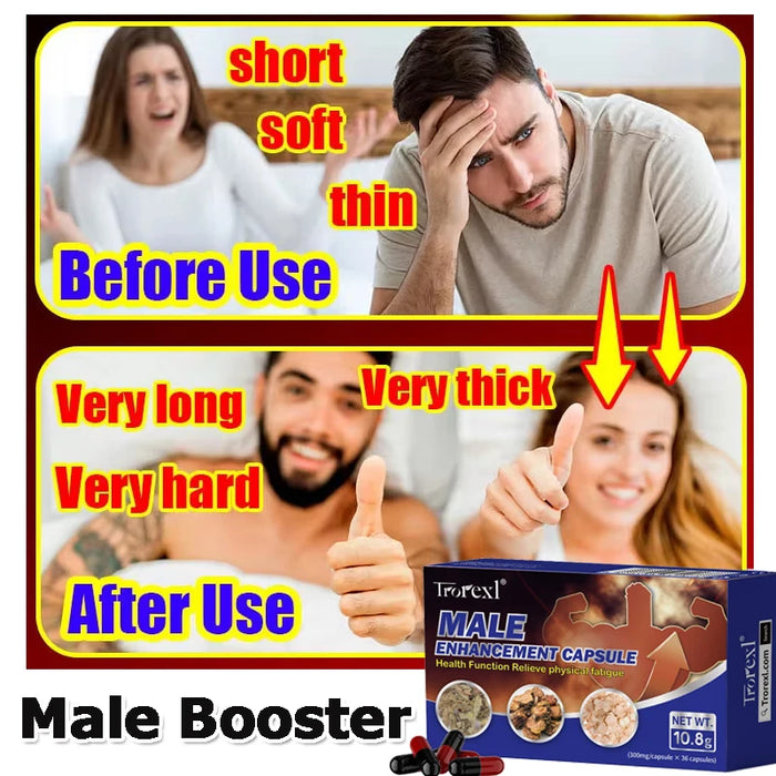 Herbal Epimedium Supplement for Men health potency enhancement pills,Big Size ,Longer, Thick, Long Lasting,Non-GMo,No sideeffect