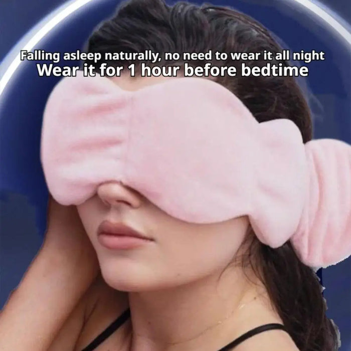 Improving Sleep Quality Machine Washable Light-Blocking Gravity Sleeping Eye Mask Soft Relax Nerves Skin-Friendly Rapid Sleep