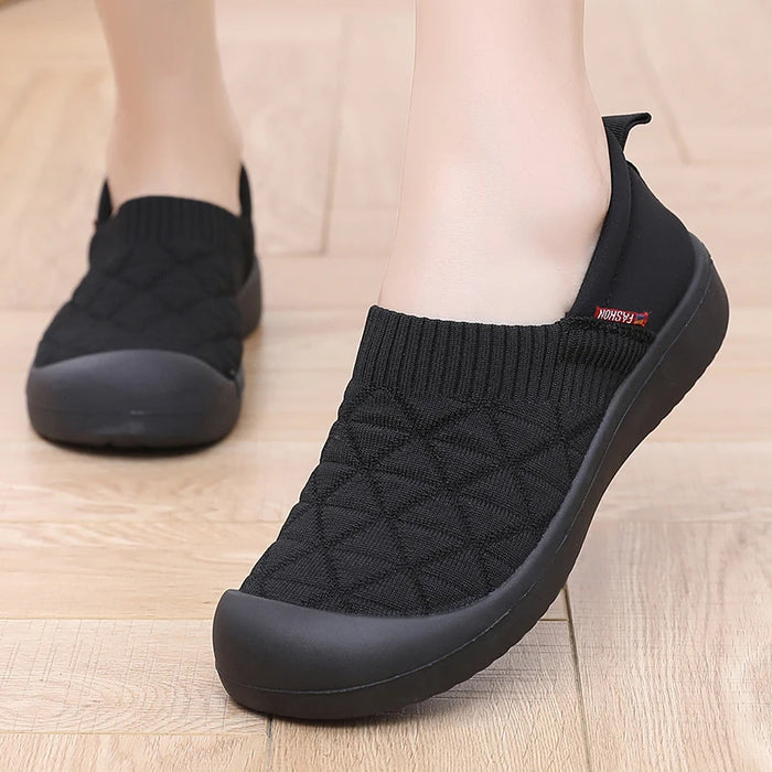 Women's casual sports shoes 2025 new multi-occasion can wear comfortable shoes light cloth home shoes