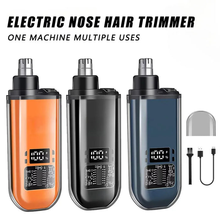 Electric Nose Hair Trimmer Clipper Rechargeable Multi-kinetic Shaving Unisex Automatic Washable Personal Care Appliances