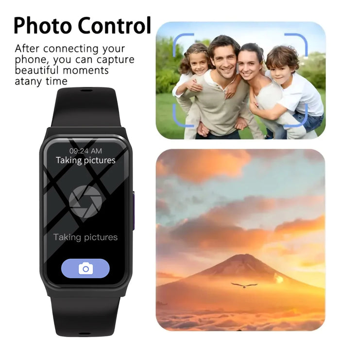 New Smart Watch Lightweight Health&Sleep Monitoring Multiple Sport Modes Music Control For Men Women Smartwatch Holiday Gifts