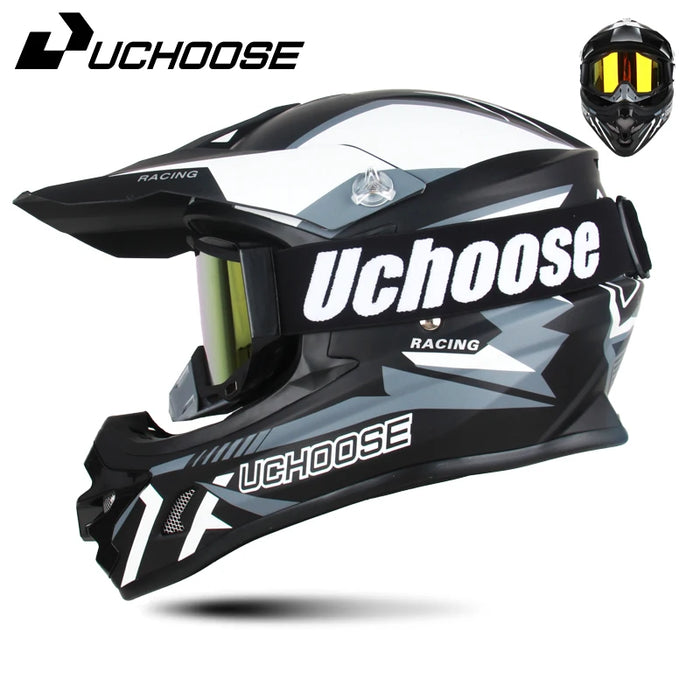 DOT Adult Female Men Helmets Motocross Kask Cross Downhill Soporte Casco Off Road Helmet Racing Classic Motorcycle Enduro