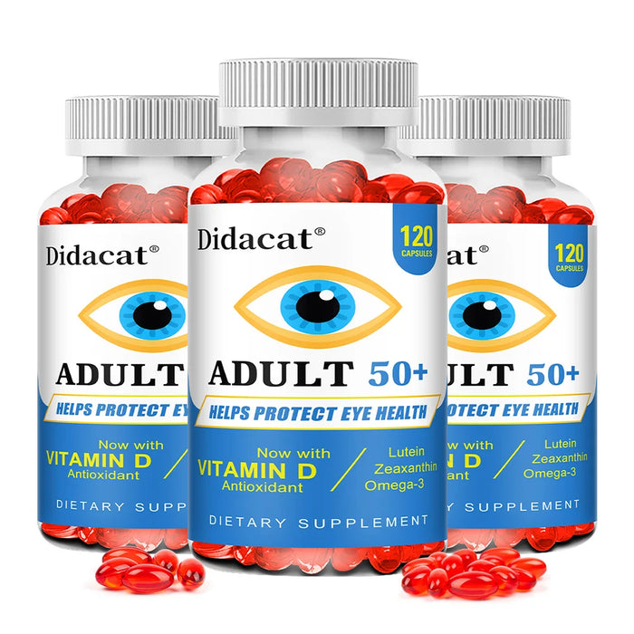 Lutein and Zeaxanthin Eye Vitamin Supplement, Containing Vitamins C, E, and Zinc To Support Vision, for Adults & Seniors