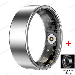 2025 New Smart Ring Blood Oxygen Heart Rate Sleep Monitoring Sports GPS Tracking Remote Care 5ATM Waterproof smartring Men Women